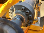 Układ hydrauliczny with Widłowe cylindry ładowarki