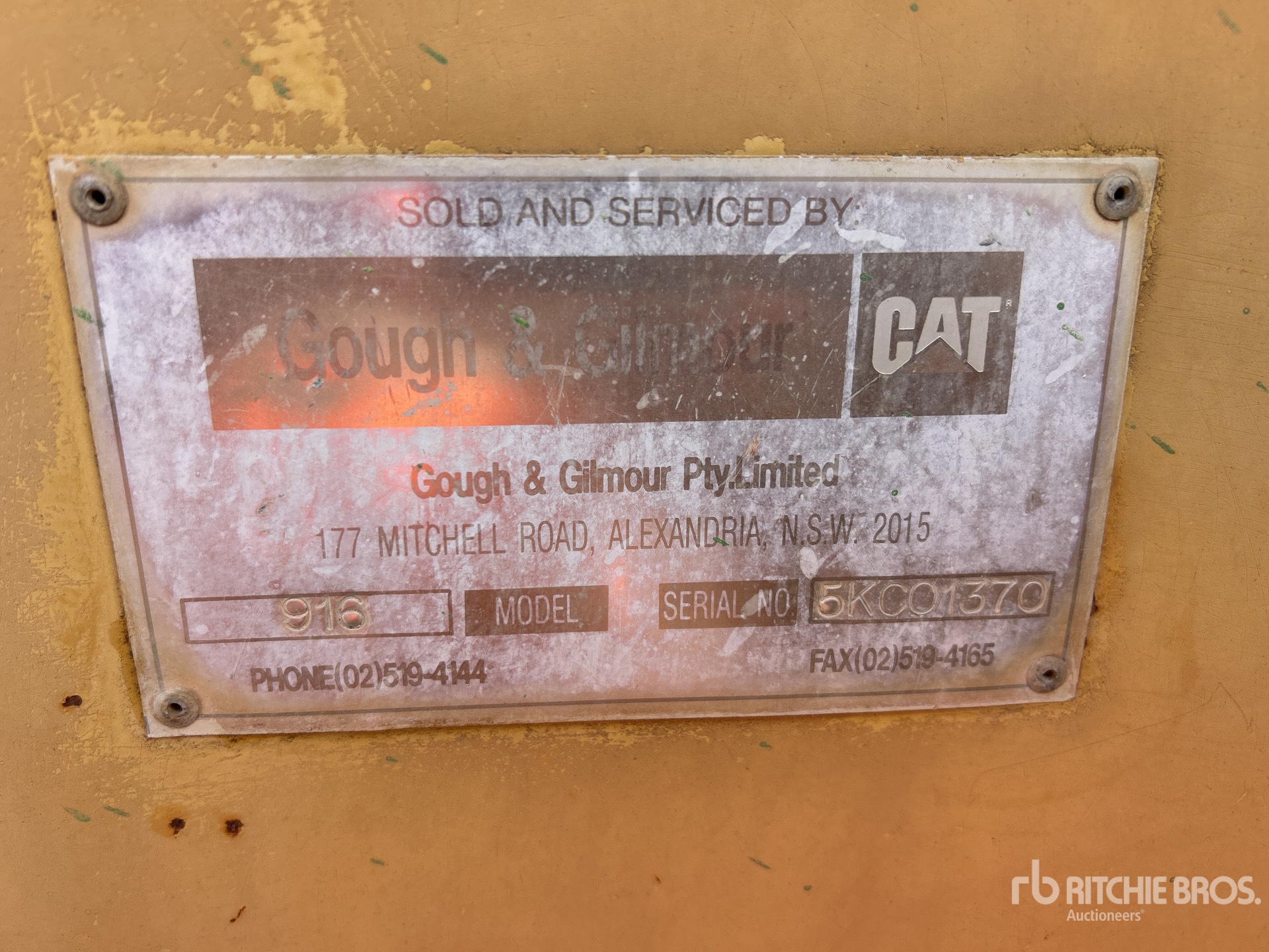 1989 Caterpillar 916