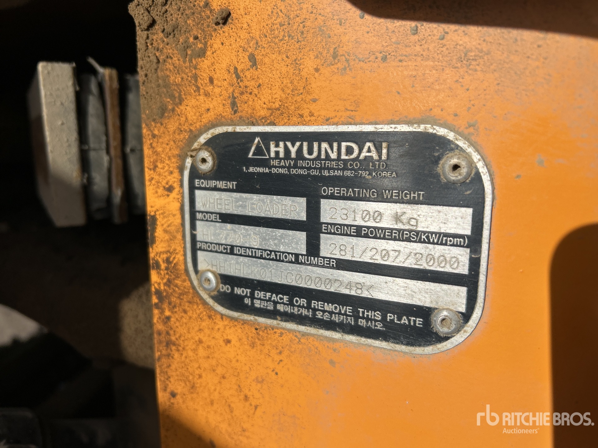 2012 Hyundai HL770-9