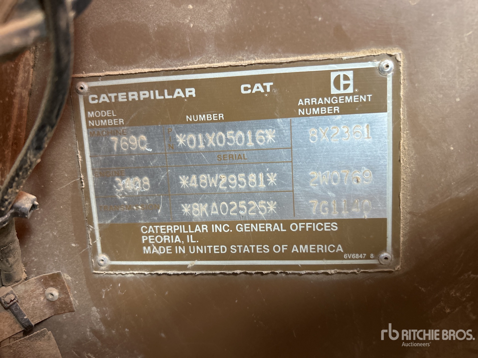 1989 Caterpillar 769C