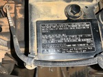 Engine with Emission Label