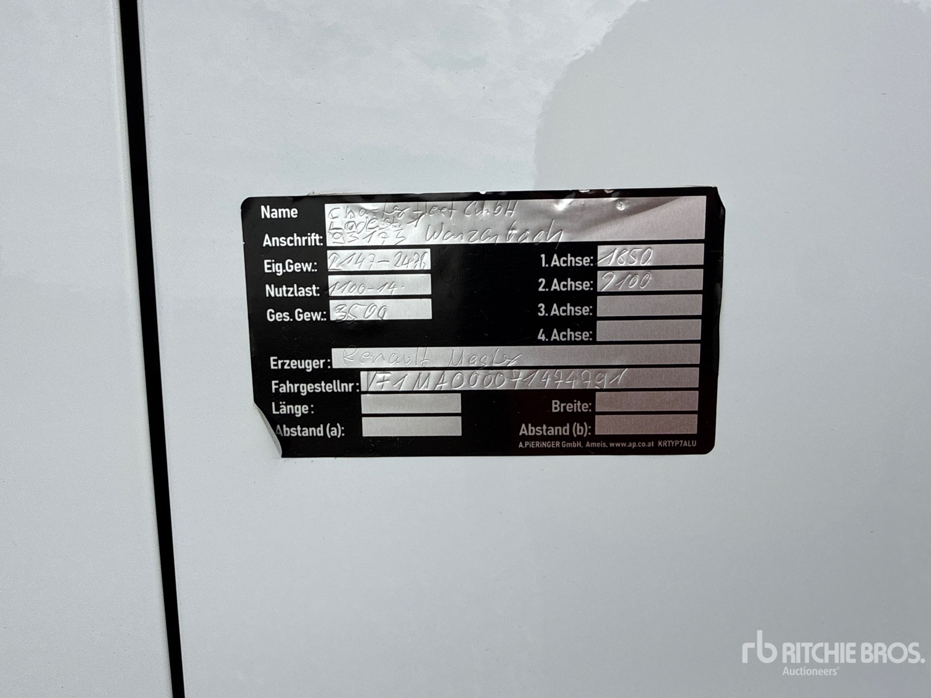 2023 Renault MASTER 2.3DCI