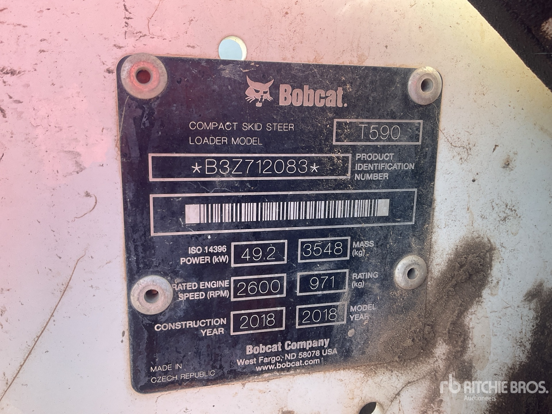 2018 Bobcat T590