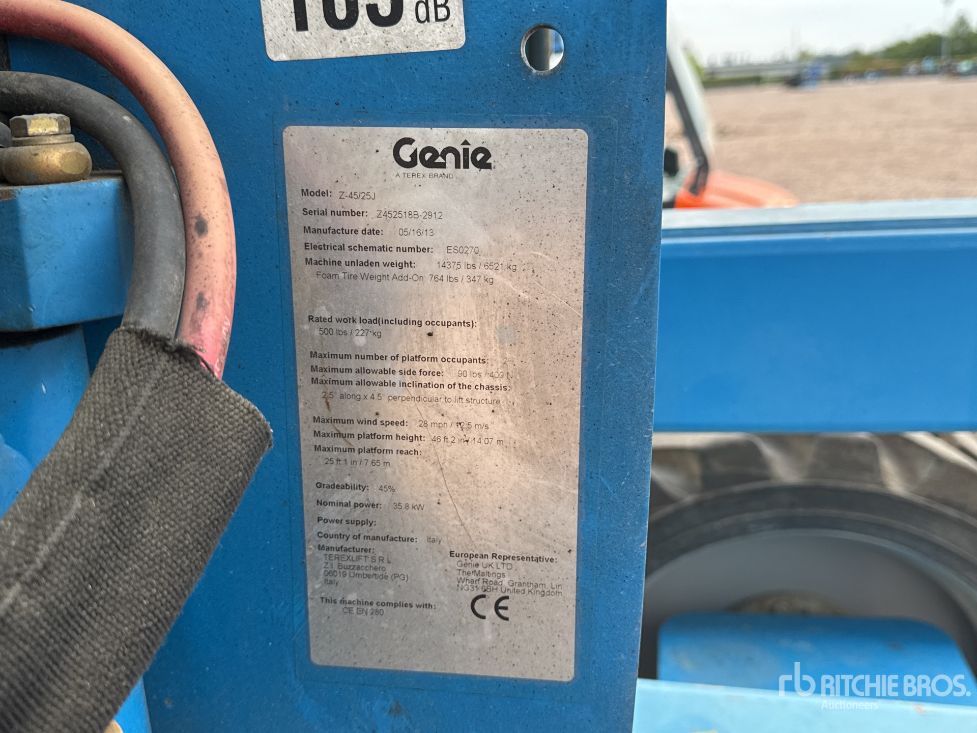 2013 Genie Z45/25J