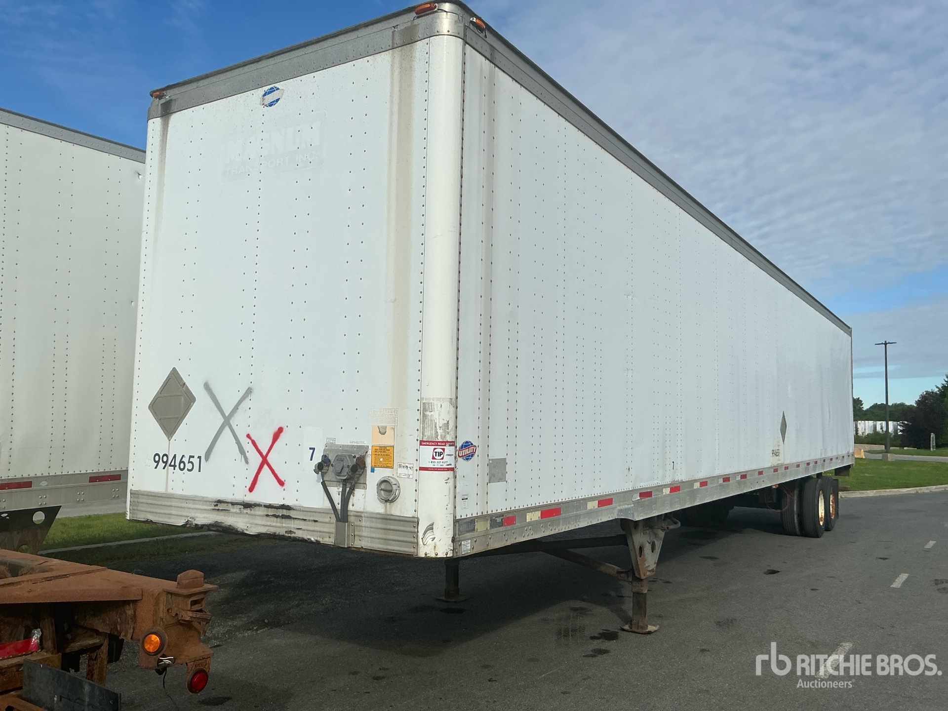 2005 Utility 53 ft x 102 in T/A