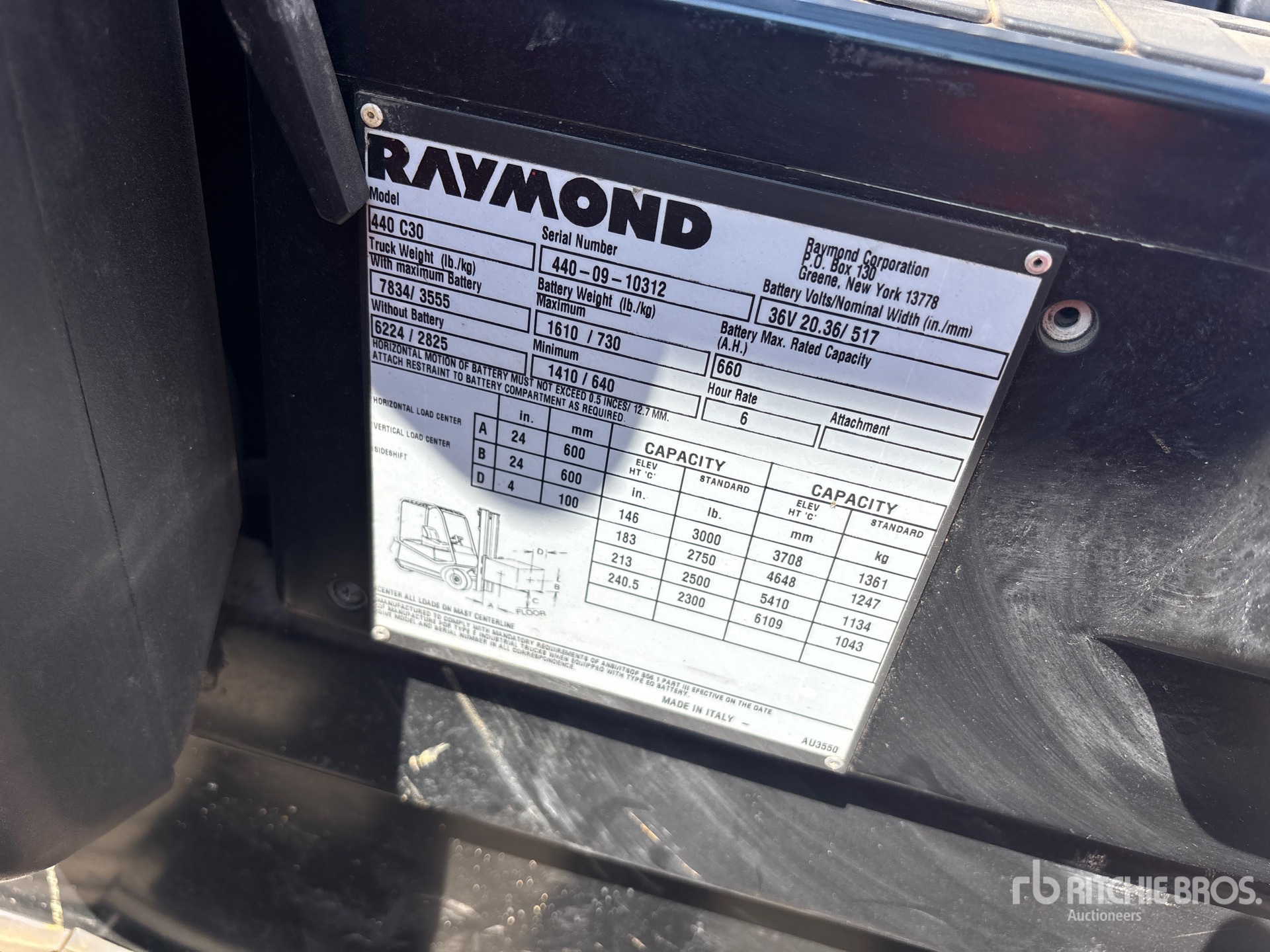 2009 Raymond 440 C30