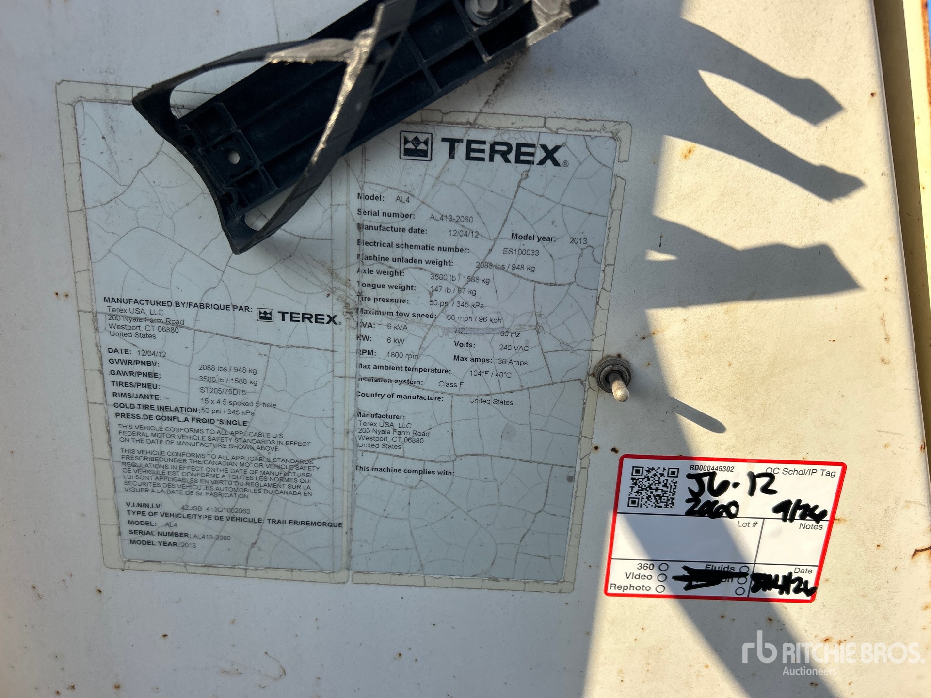 2013 Terex AL4