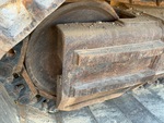 Undercarriage with Left Track Tensioner