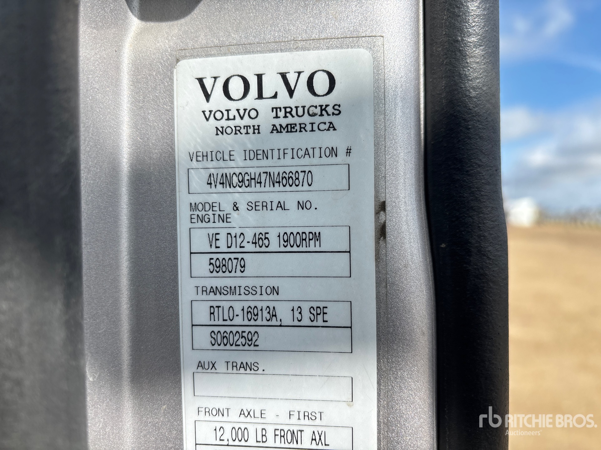2007 Volvo VNL