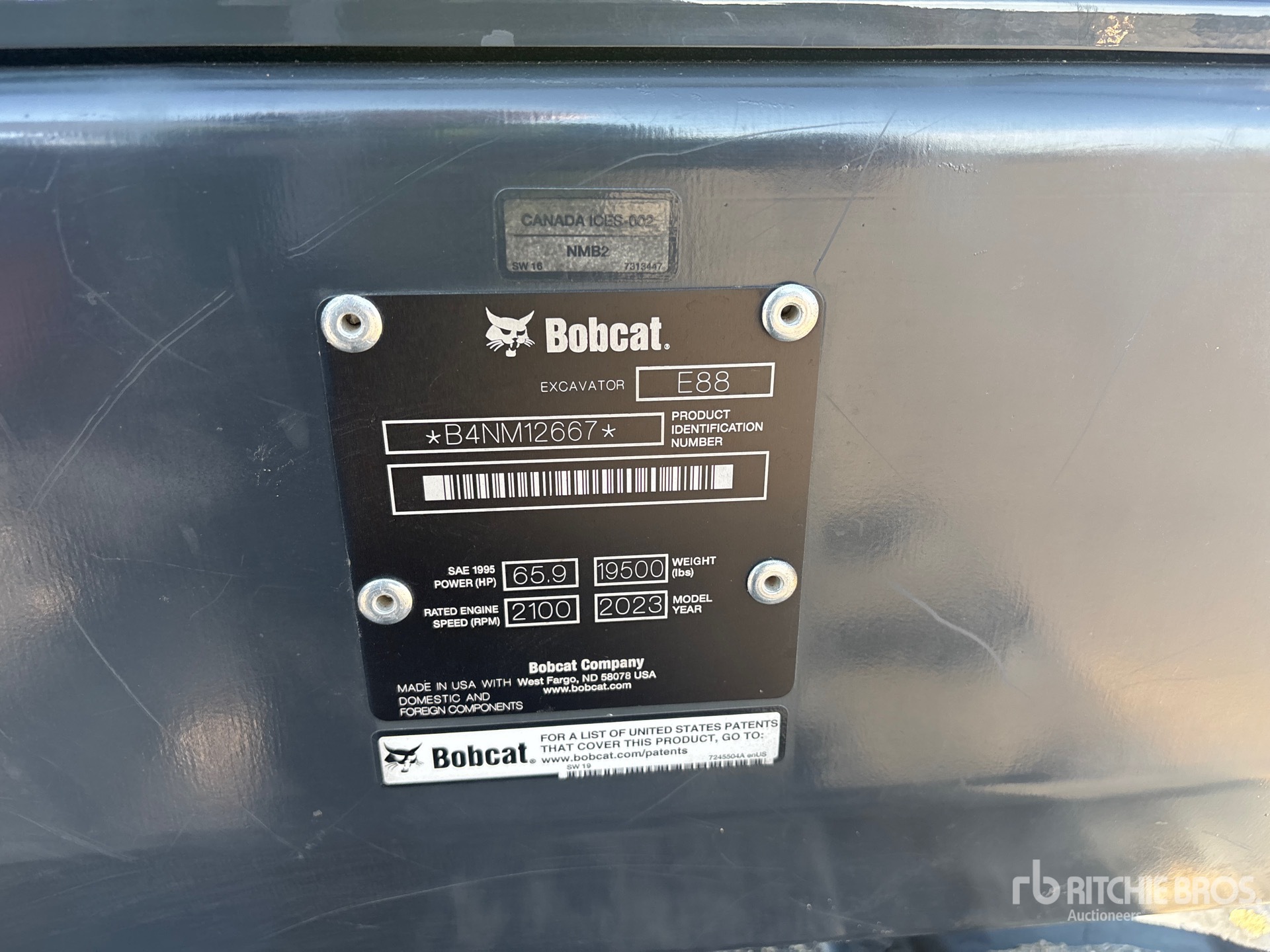 2023 Bobcat E88