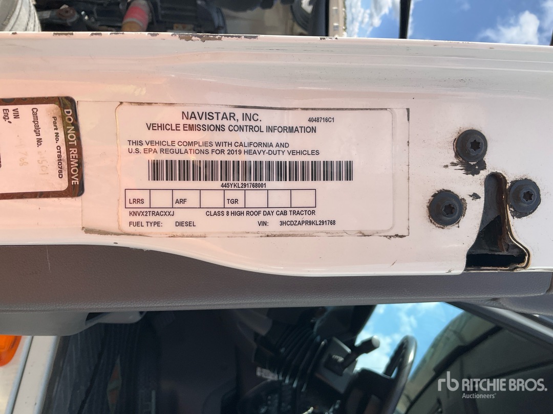 2019 International LT625