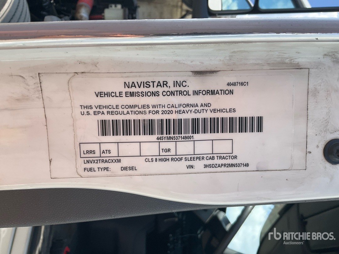 2021 International LT625