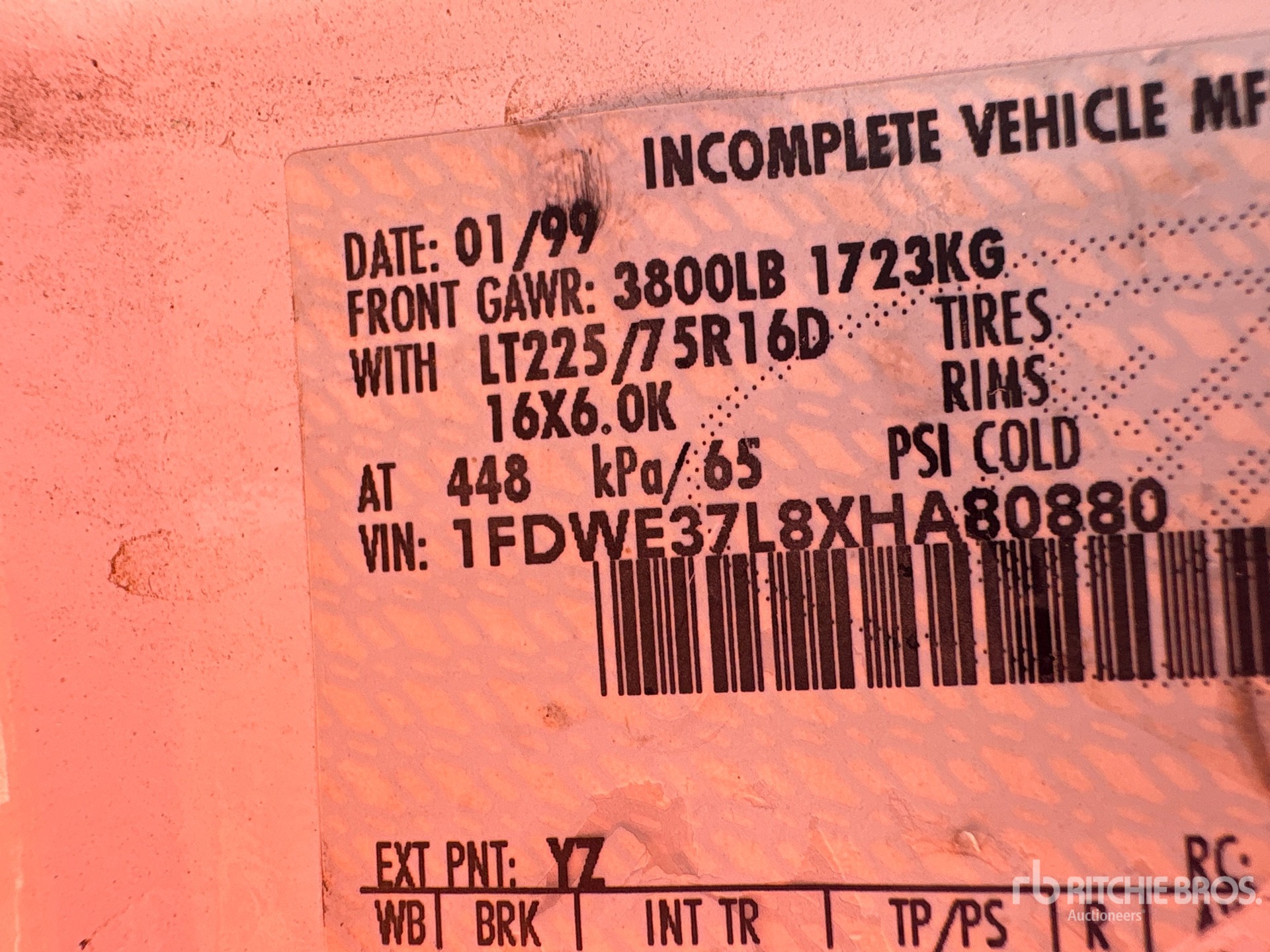 1999 Ford E-350