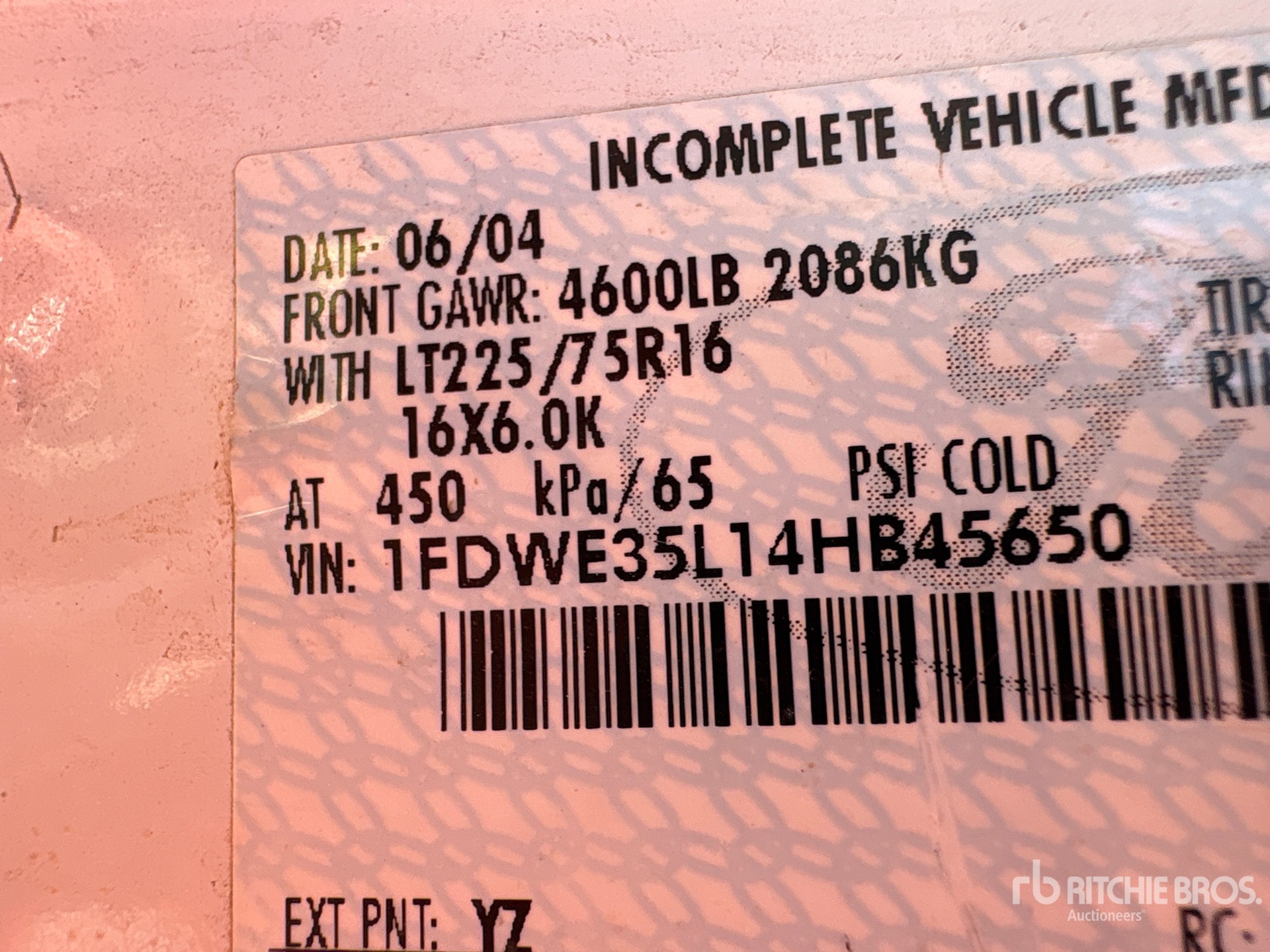 2004 Ford E-350
