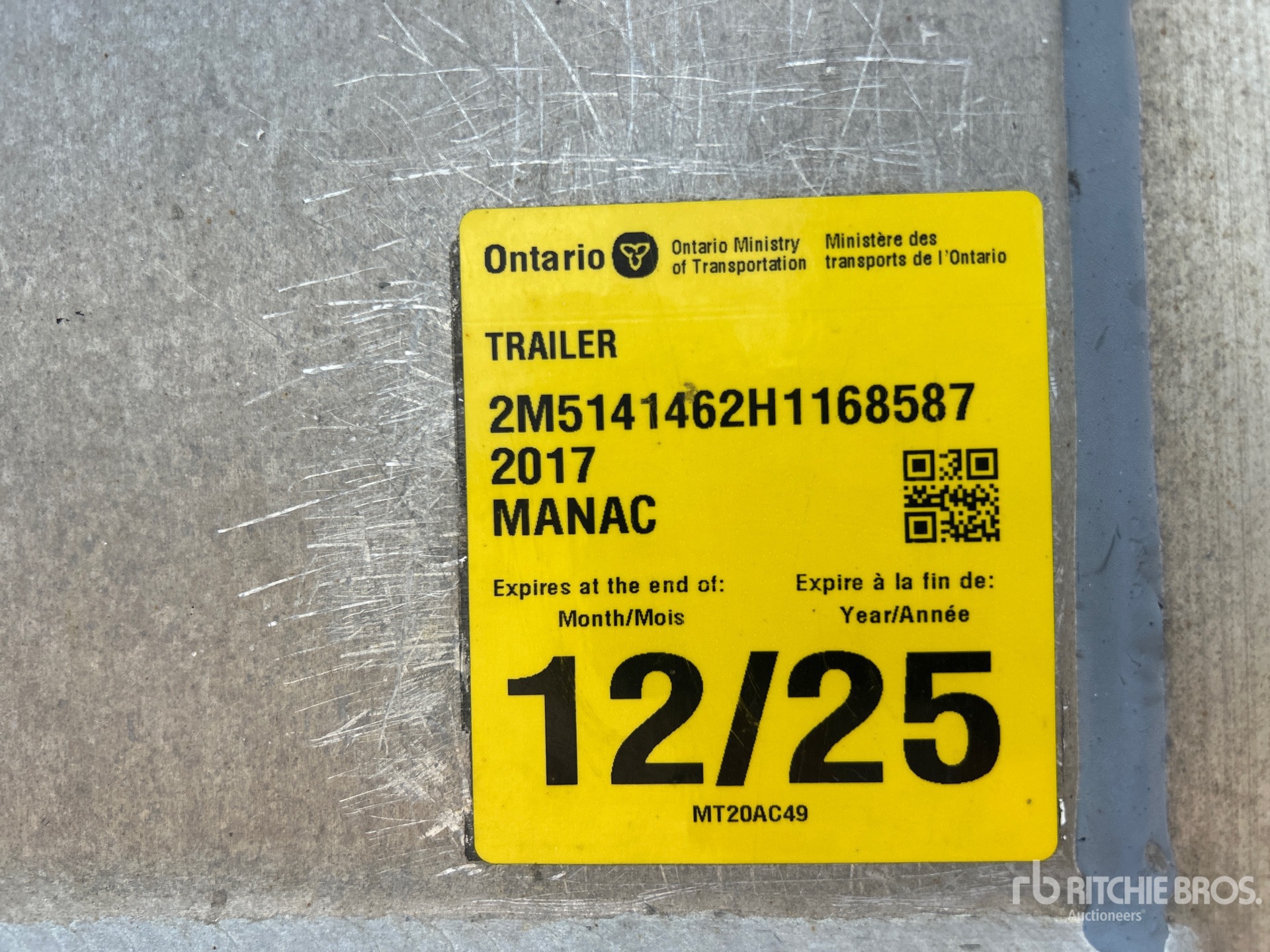 2017 Manac 10448A330
