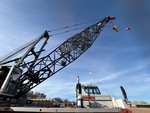Crane Superstructure with Boom Length