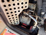 Upper Engine with A/C Compressor