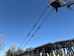 Crane Superstructure with Pendant Line (Boom Tension Line)