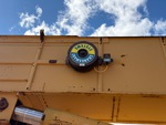 Crane Superstructure with Boom Angle Indicator