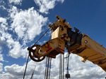 Crane Superstructure with Boom Head Section