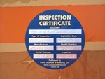 General Appearance with Safety Certification Label