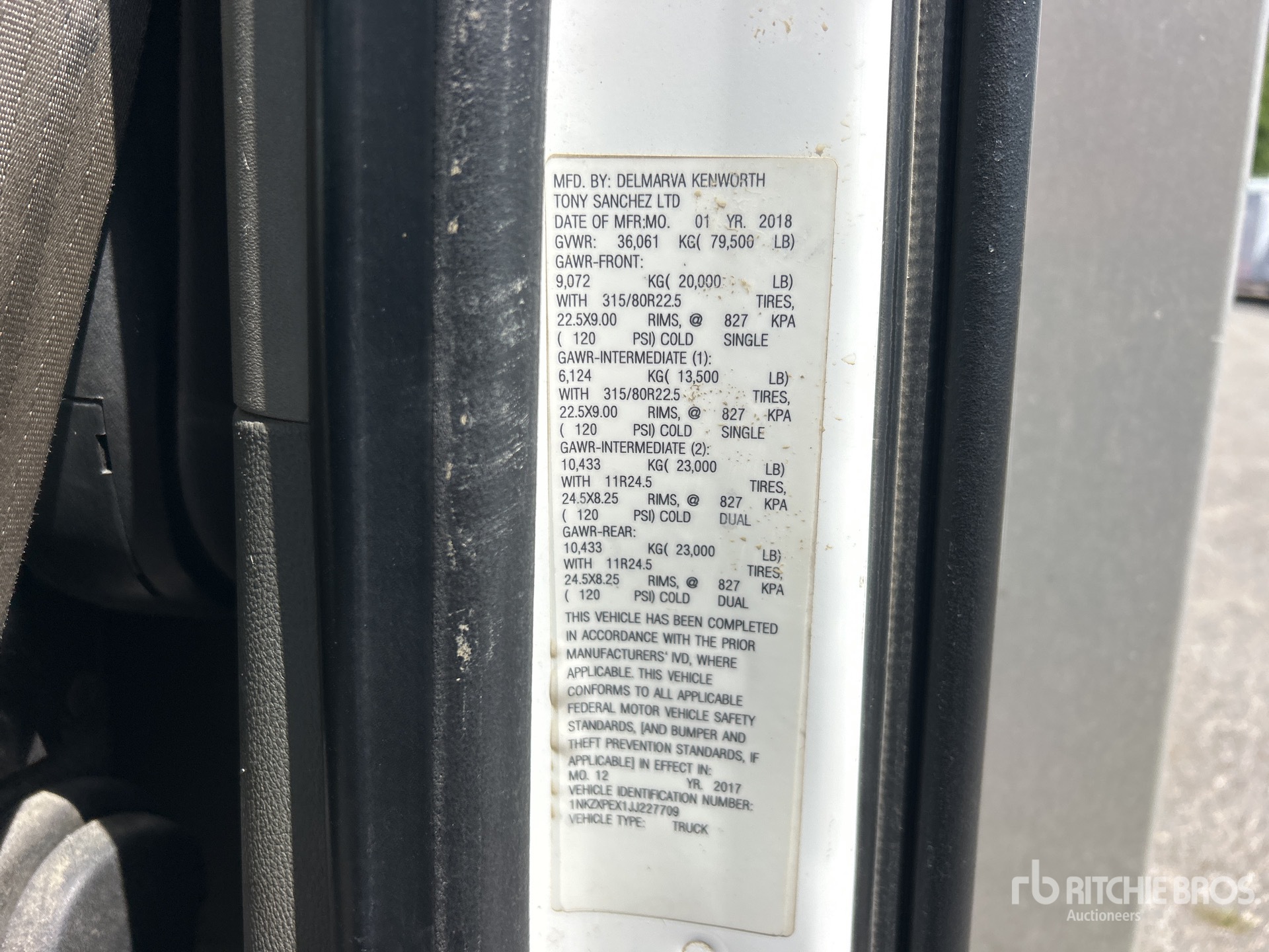 2018 Kenworth T880
