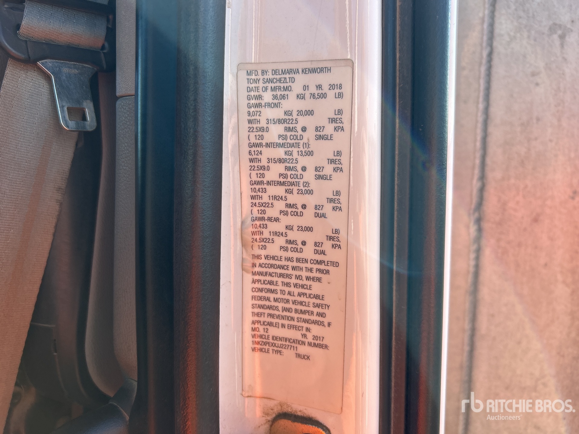 2018 Kenworth T880
