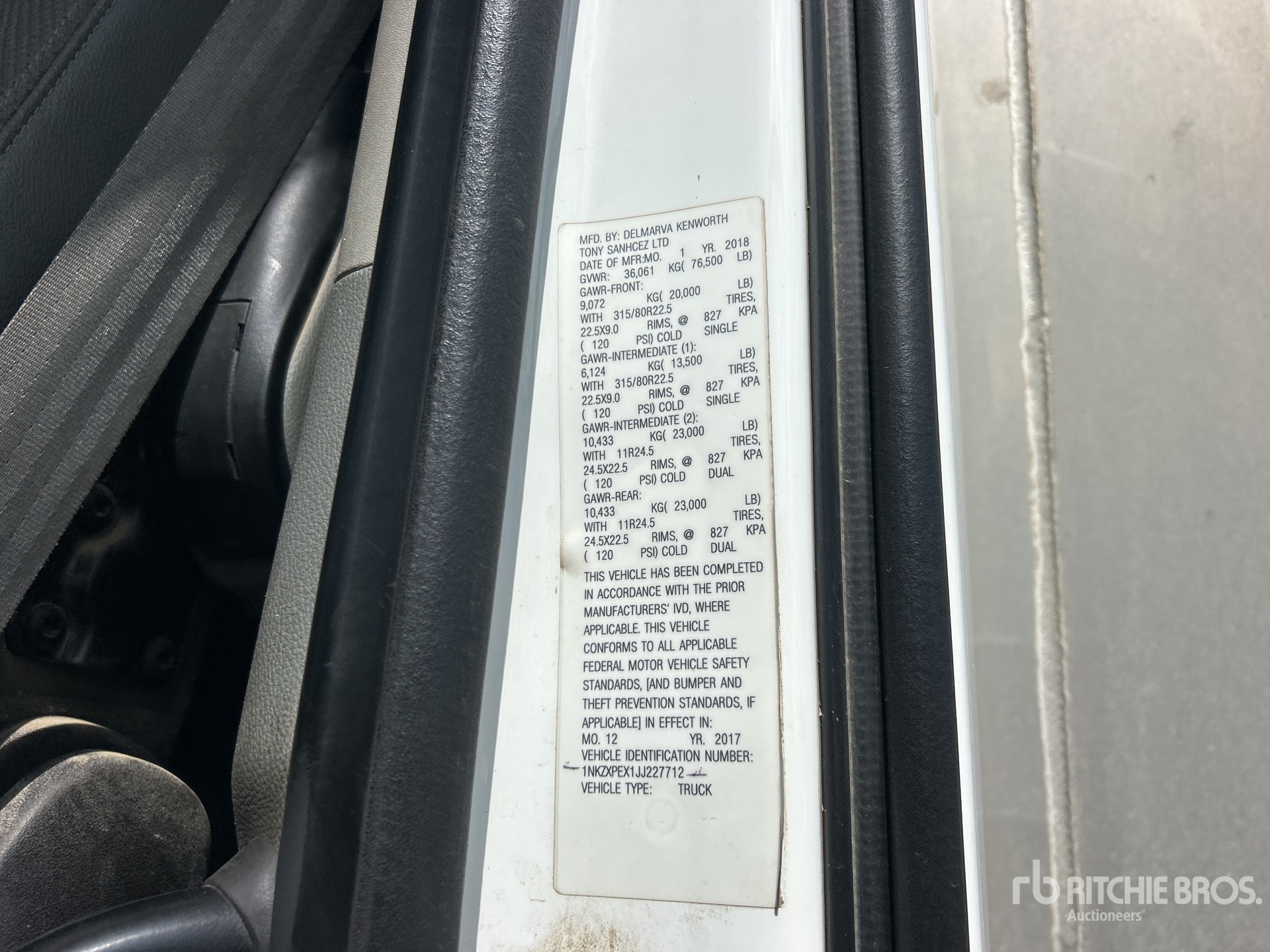 2018 Kenworth T880