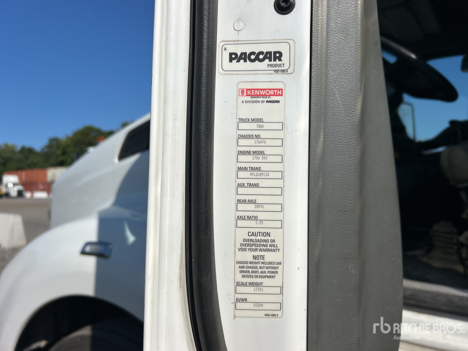 2017 Kenworth T880