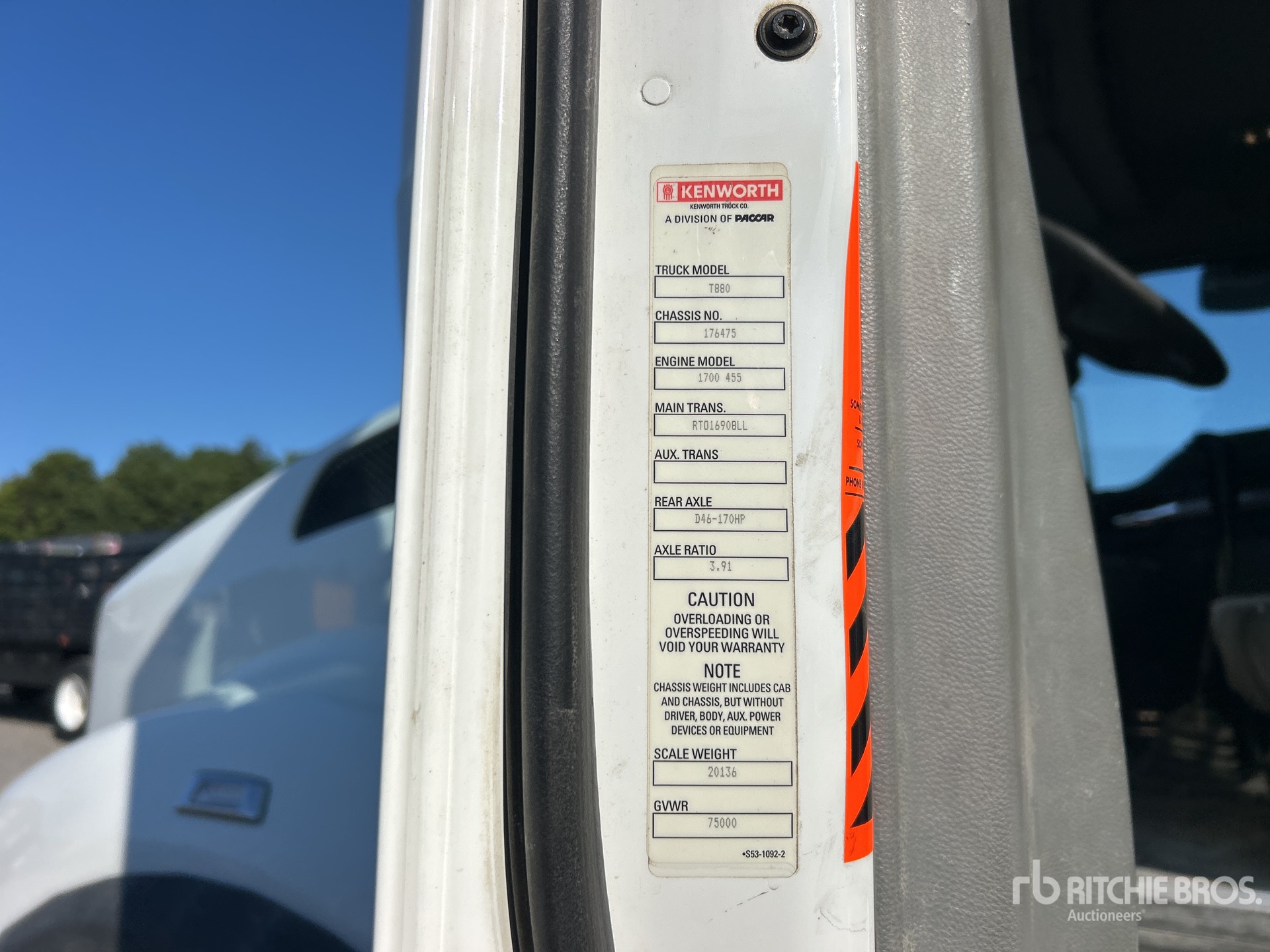 2017 Kenworth T880
