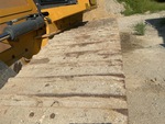Undercarriage with Left Track Pads