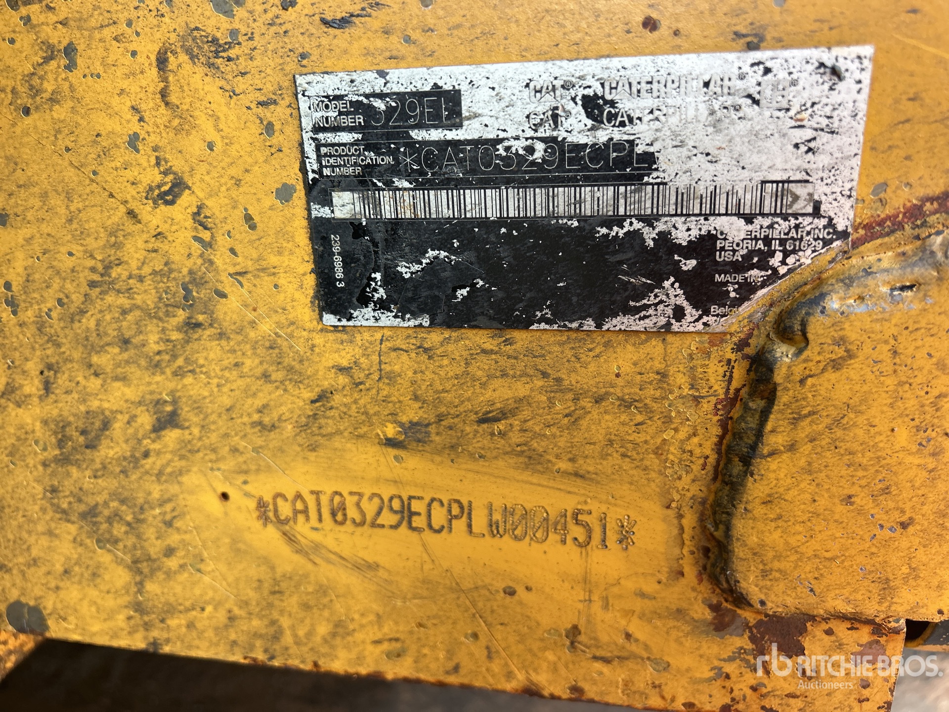 2012 Caterpillar 329E L
