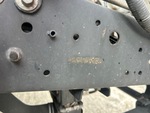 General Appearance with Frame Stamp Serial Number/VIN Photo