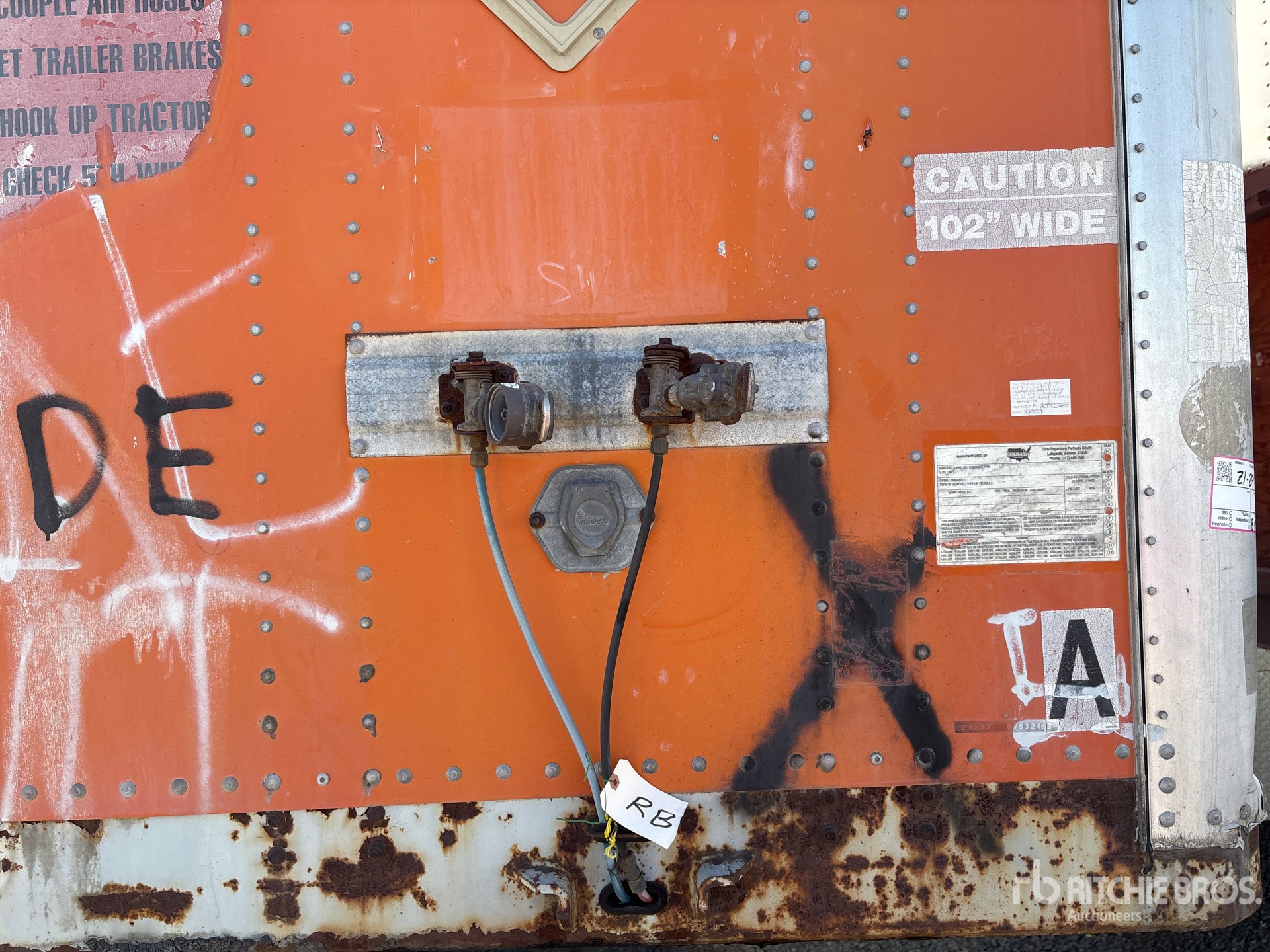 1998 Wabash 53 FT X 102 IN T/A
