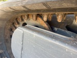 Undercarriage with Front Idler Wear