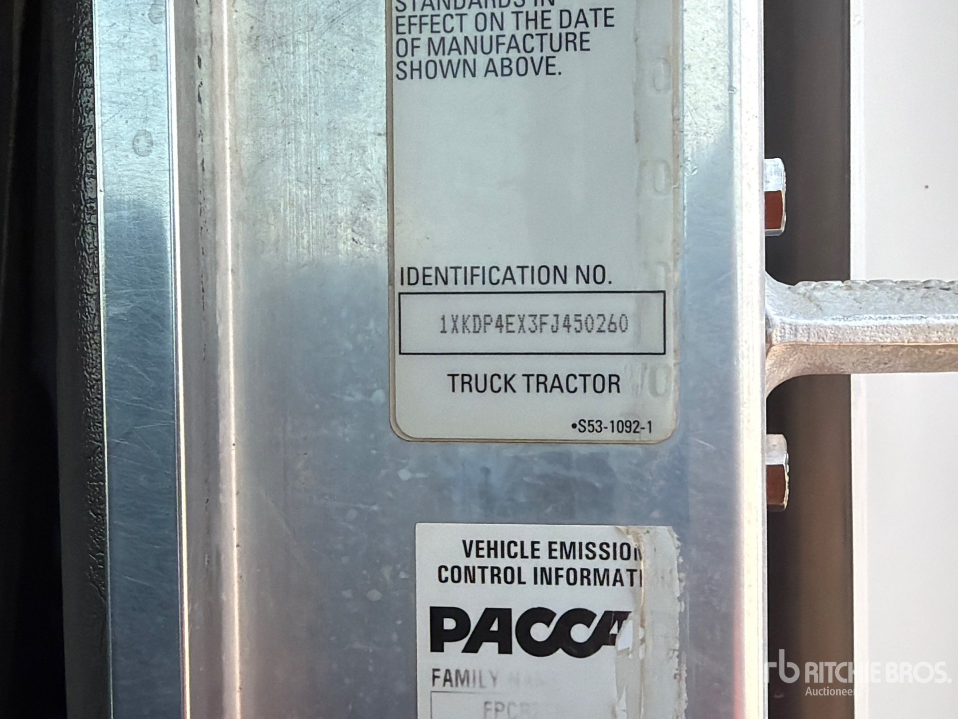 2015 Kenworth T800