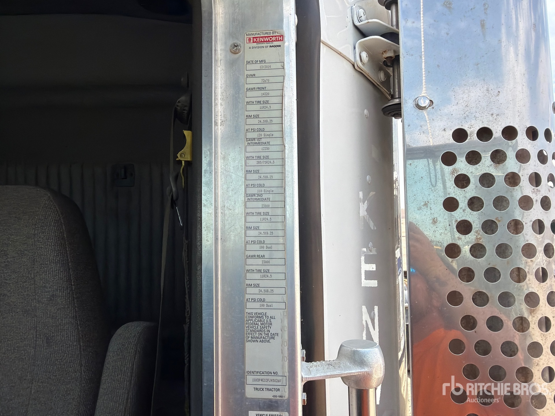 2015 Kenworth T800
