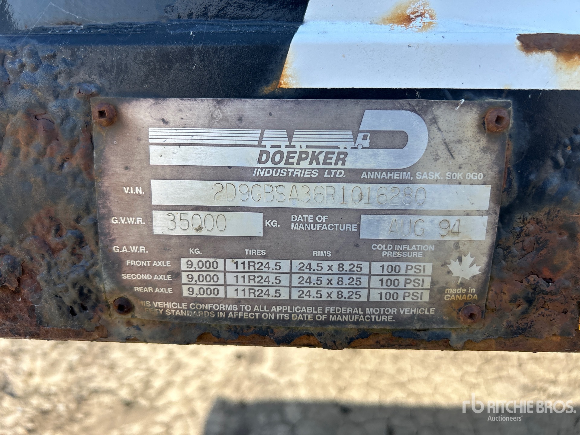 1994 Doepker SUPER B-TRAIN