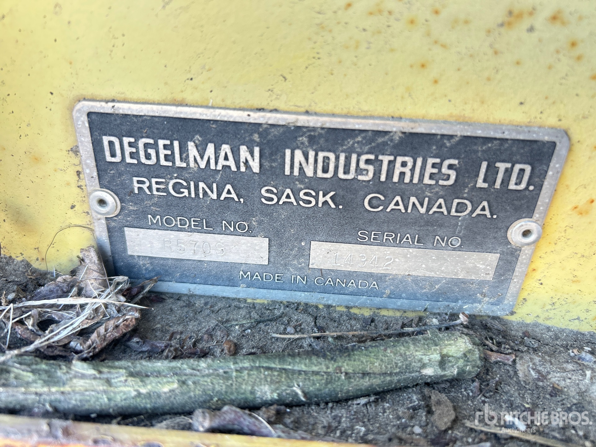 1980 Degelman R570S