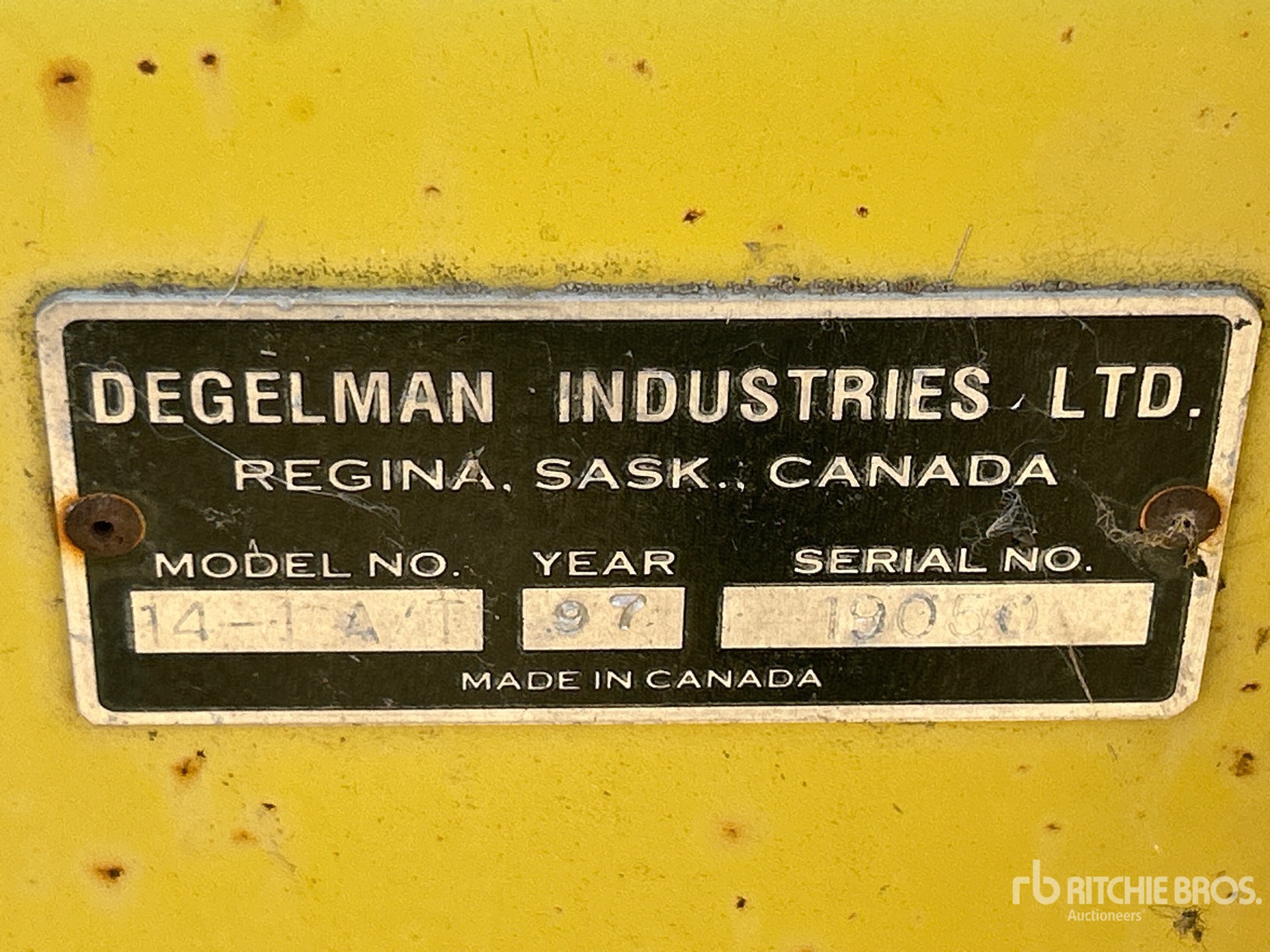 1997 Degelman 14 A/T