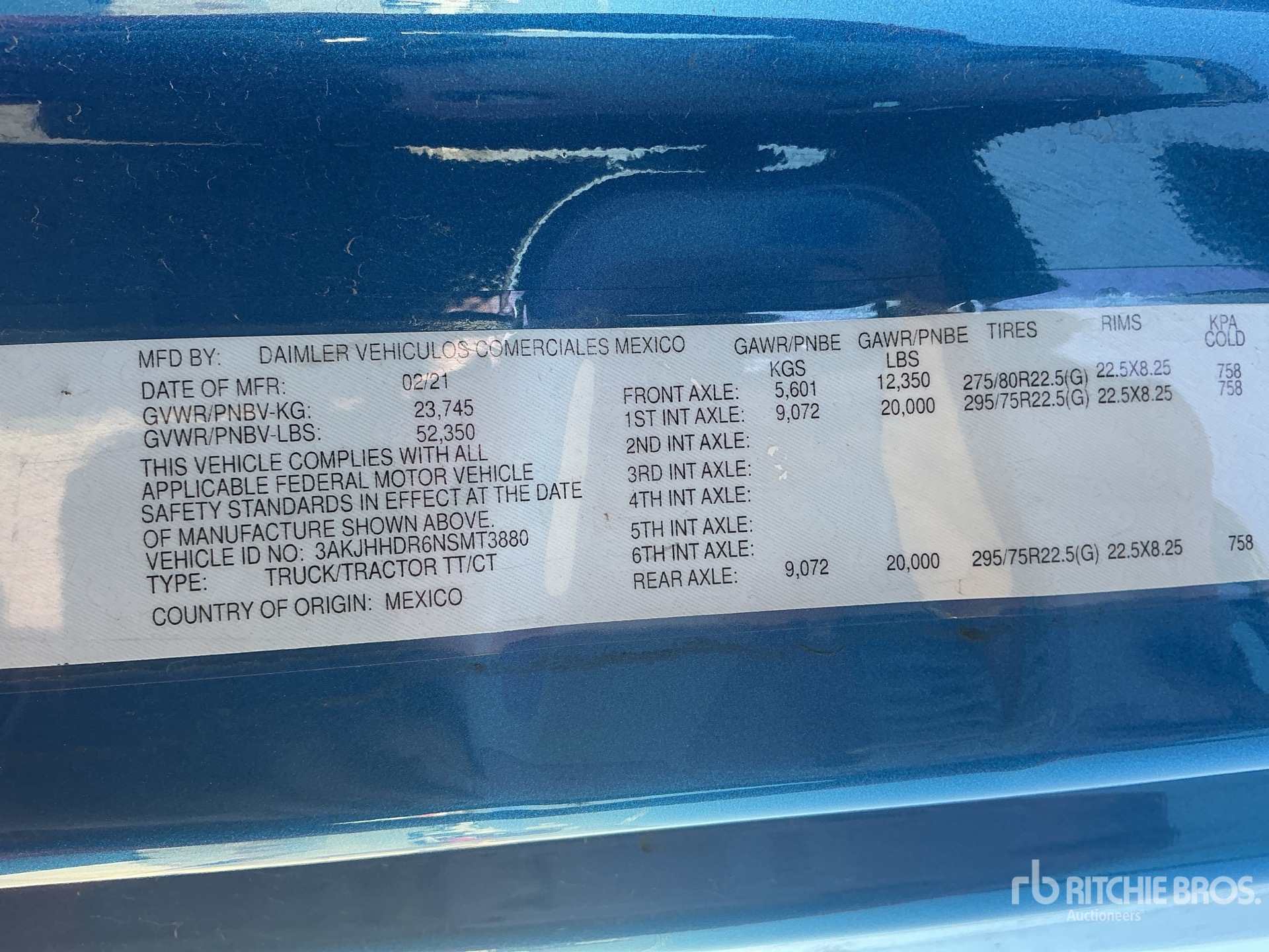 2022 Freightliner CASCADIA 126