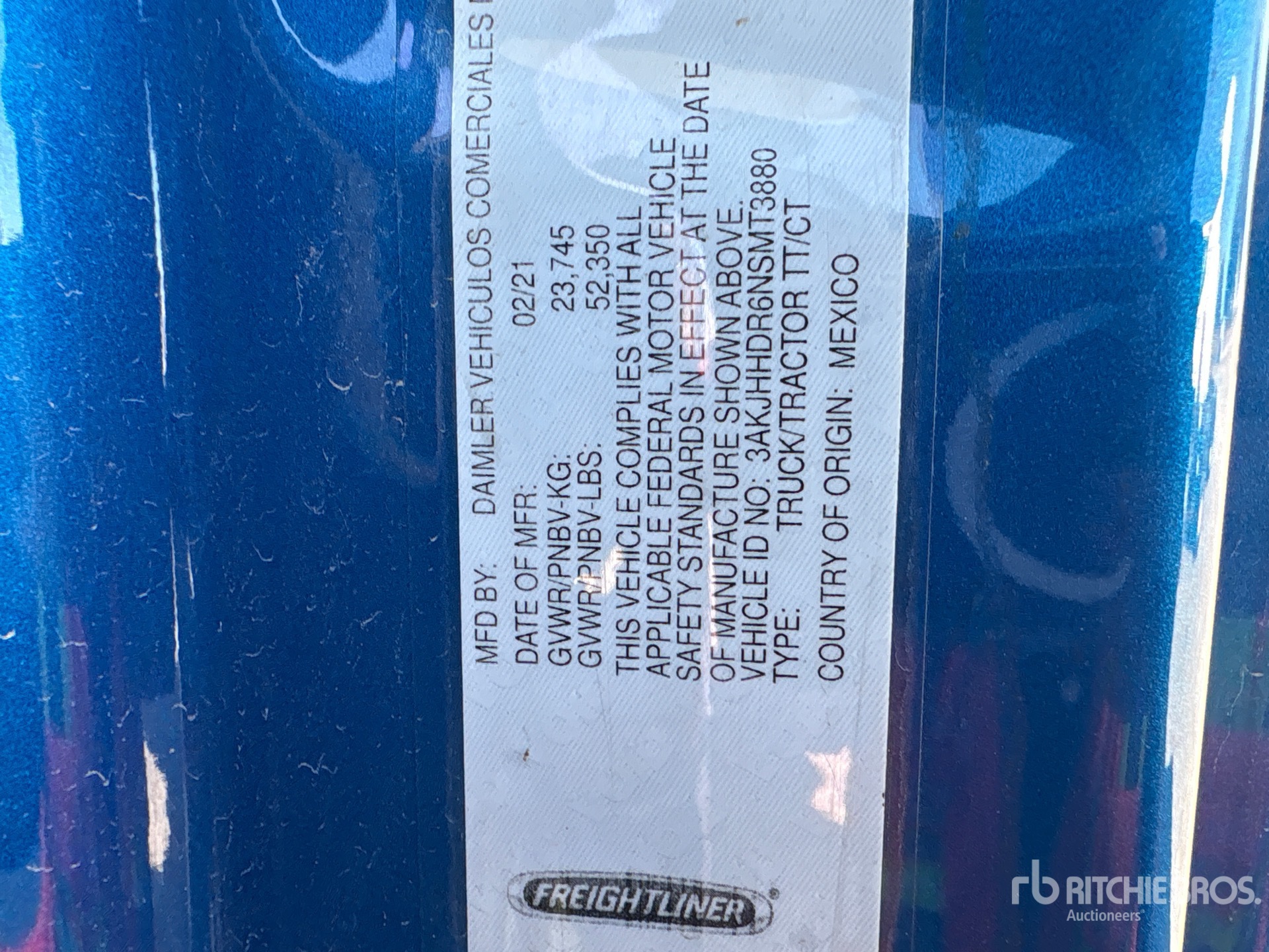 2022 Freightliner CASCADIA 126