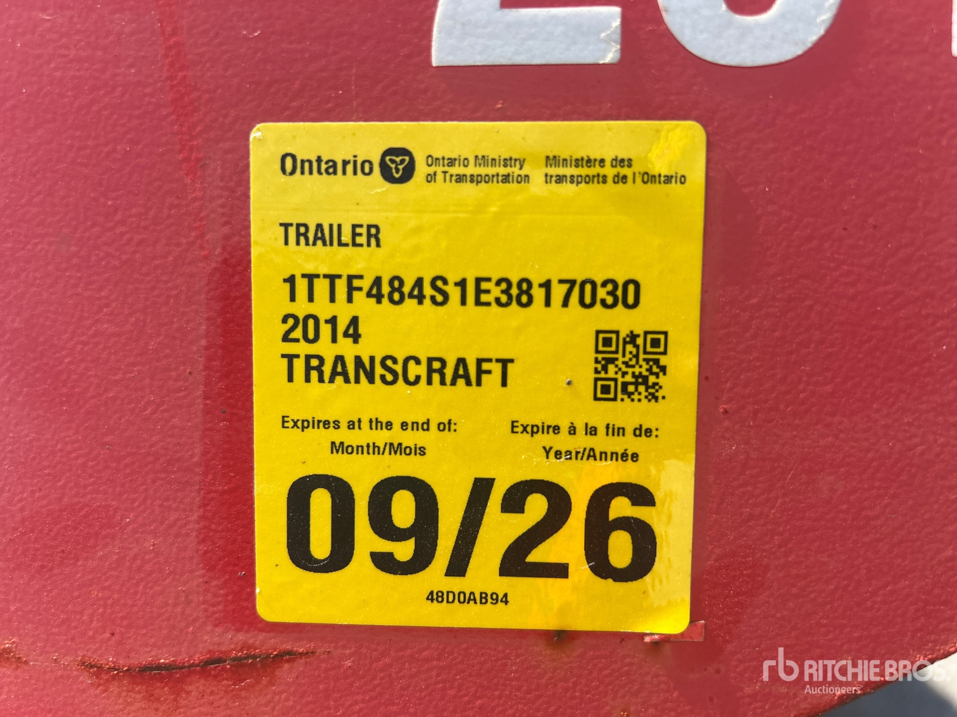 2014 Transcraft 48 ft Quad/A
