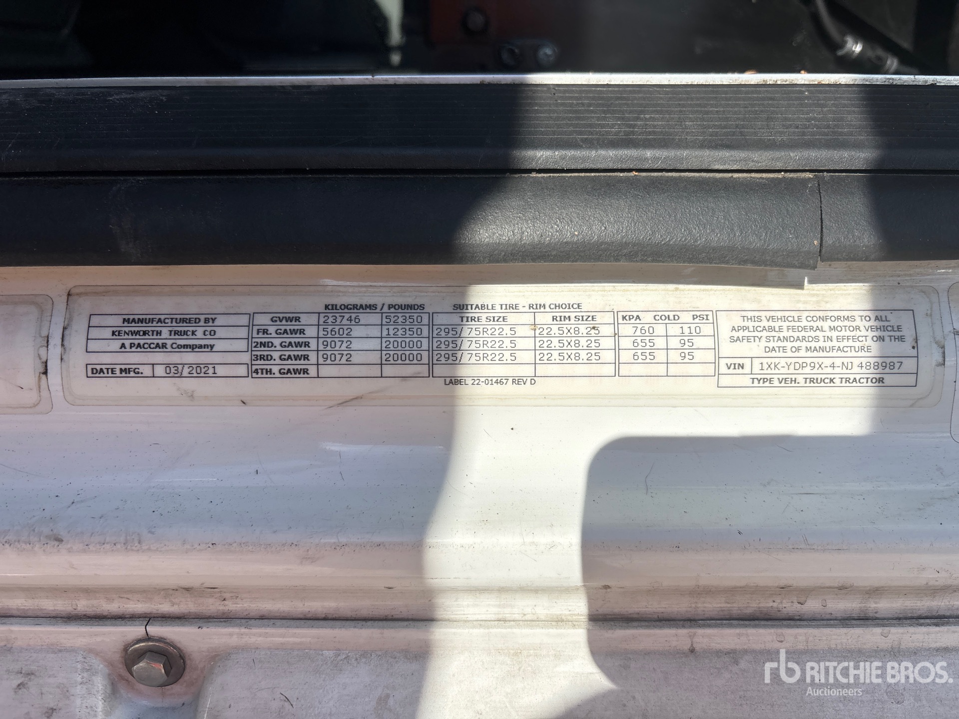 2022 Kenworth T680