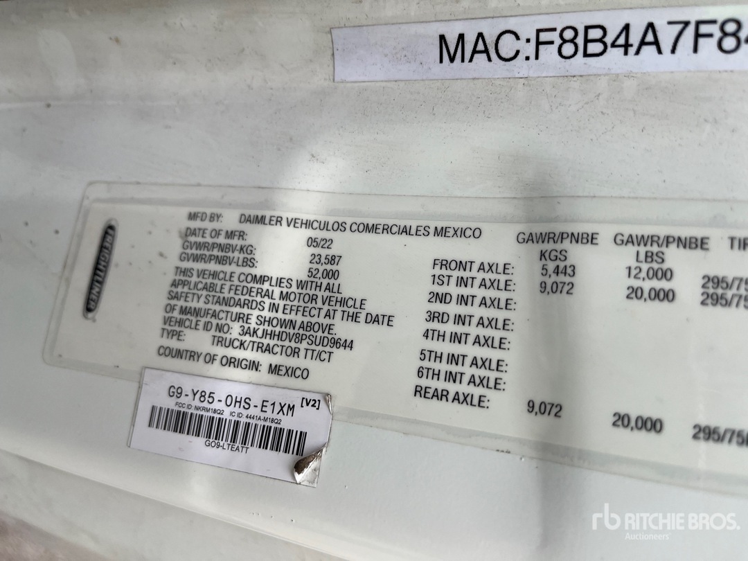 2023 Freightliner CASCADIA 126