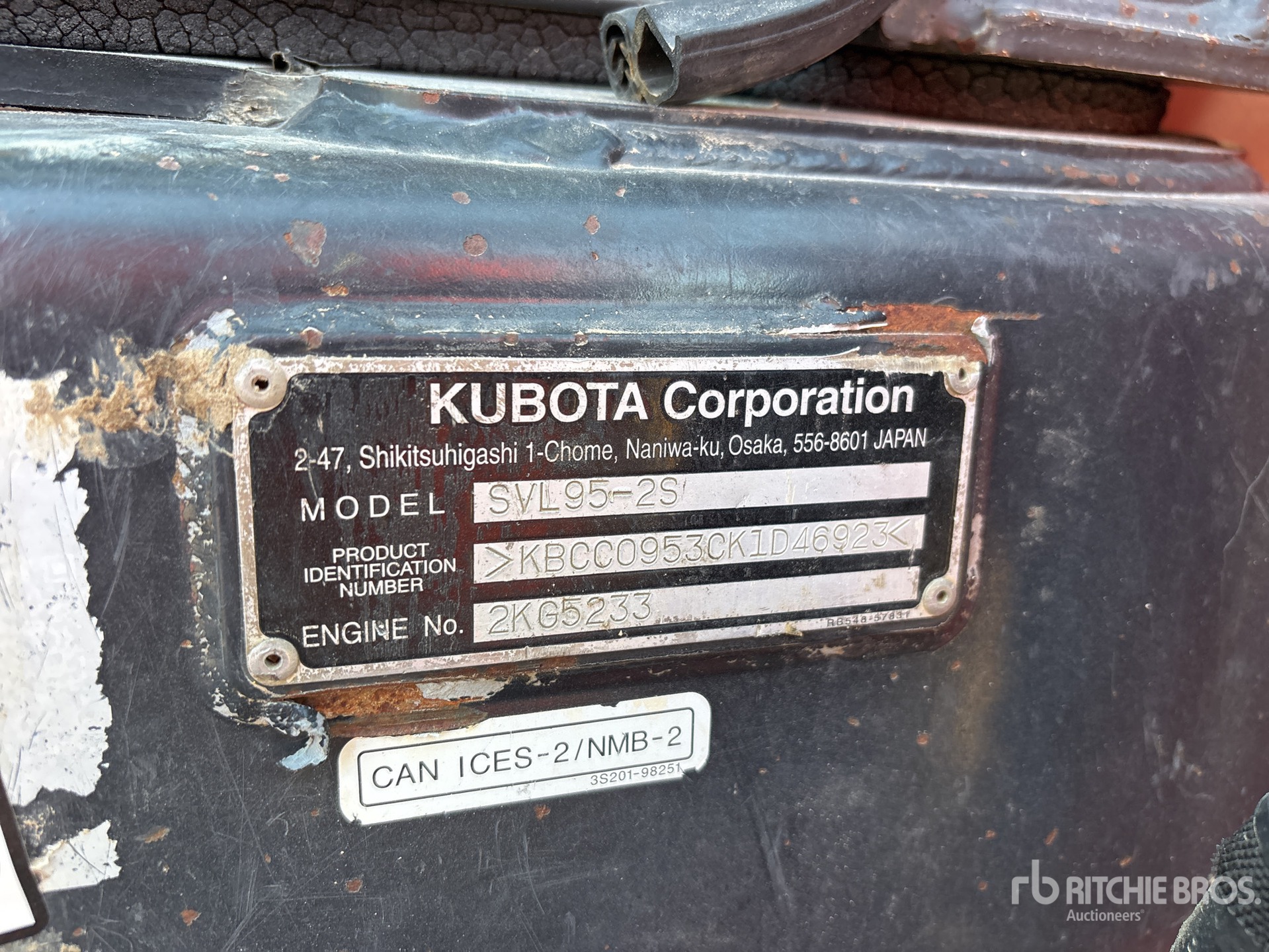 2019 Kubota SVL95-2S