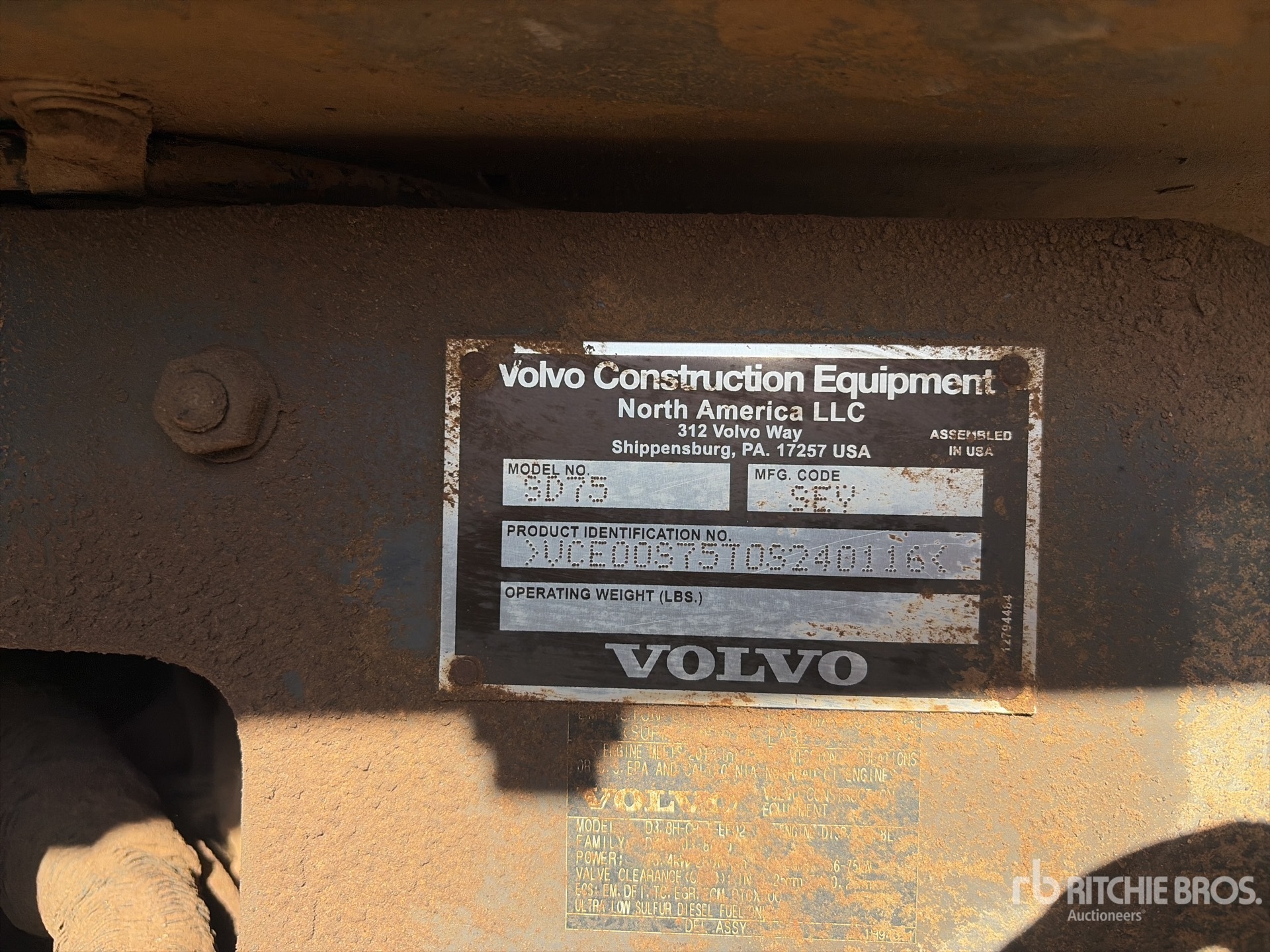 2014 Volvo SD75