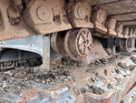 Undercarriage with Left Carrier Rollers