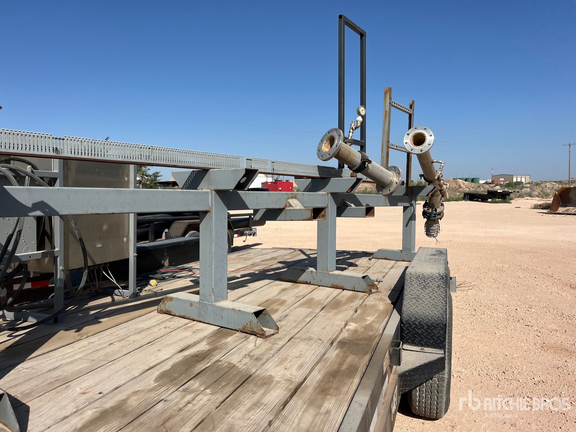 2015 Big Tex 20 ft T/A W/water treatment parts