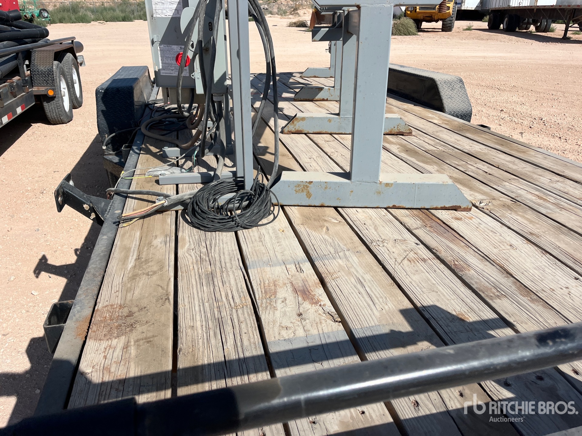 2015 Big Tex 20 ft T/A W/water treatment parts